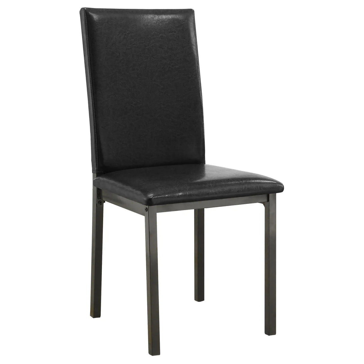 Garza Weathered Gray and Black 5-Piece Dining Set by Coaster at Eve Furniture