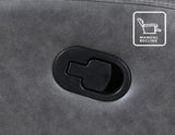 Gaston Gray Manual Glider Recliner by Steve Silver at Eve Furniture