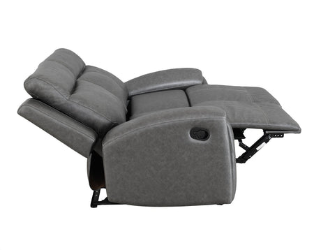 Gaston Manual Reclining Loveseat by Steve Silver at Eve Furniture