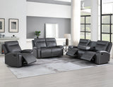 Gaston Reclining Sofa with Drop-Down Console by Steve Silver at Eve Furniture