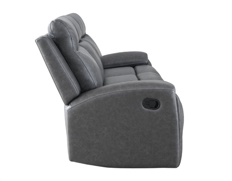 Gaston Reclining Sofa with Drop-Down Console by Steve Silver at Eve Furniture