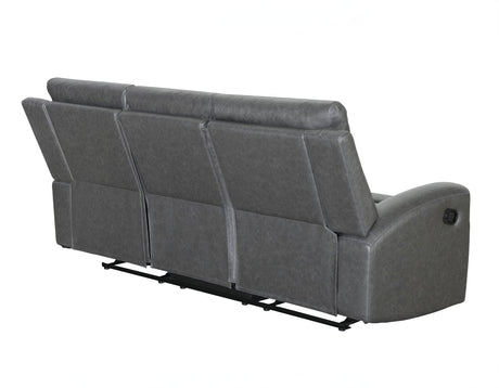 Gaston Reclining Sofa with Drop-Down Console by Steve Silver at Eve Furniture
