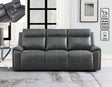 Gaston Reclining Sofa with Drop-Down Console by Steve Silver at Eve Furniture