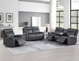 Gaston Manual Reclining Loveseat by Steve Silver at Eve Furniture