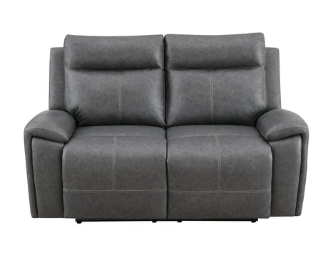 Gaston Manual Reclining Loveseat by Steve Silver at Eve Furniture