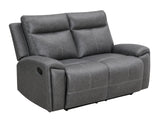 Gaston Manual Reclining Loveseat by Steve Silver at Eve Furniture