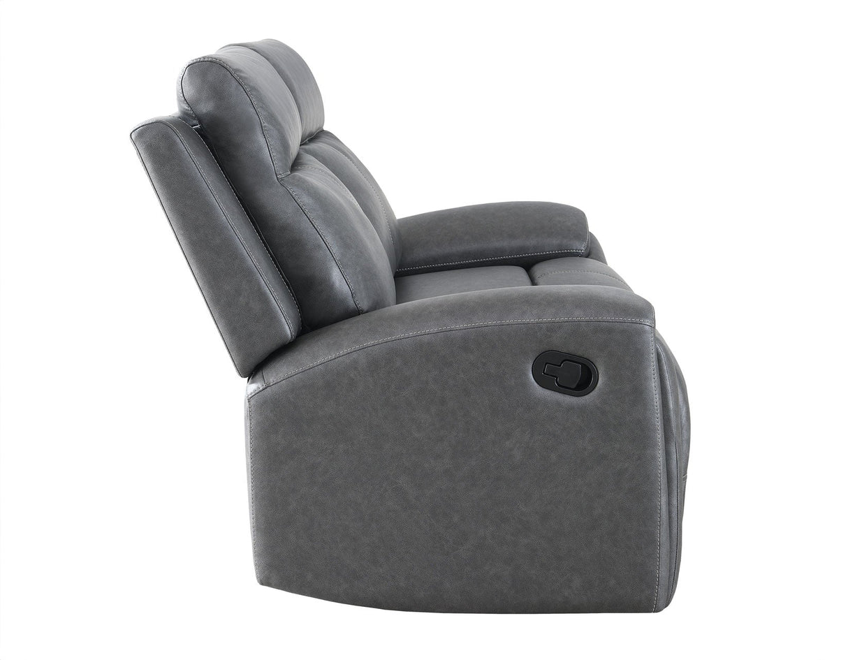Gaston Manual Reclining Loveseat by Steve Silver at Eve Furniture