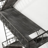 Gastown Wall Mounted Fire Escape Shelf by Mercana at Eve Furniture