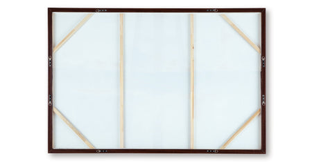 Gatesford Blue/White/Tan Wall Art by Ashley at Eve Furniture