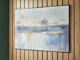 Gatesford Blue/White/Tan Wall Art by ASHLEY FURNITURE at Eve Furniture