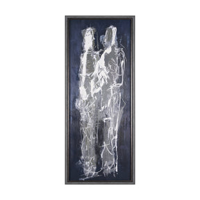 Gathering III by Mercana Studio a Hand Embellished Textured Framed Art Print by Mercana at Eve Furniture