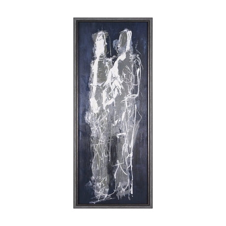 Gathering III by Mercana Studio a Hand Embellished Textured Framed Art Print by Mercana at Eve Furniture
