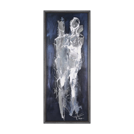 Gathering IV by Mercana Studio a Hand Embellished Textured Framed Art Print by Mercana at Eve Furniture