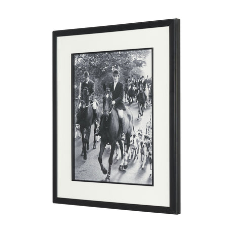 Gathering Pace by The Chelsea Collection Textured FramedPhoto Print Matted under Glass by Mercana at Eve Furniture