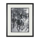 Gathering Pace by The Chelsea Collection Textured FramedPhoto Print Matted under Glass by Mercana at Eve Furniture
