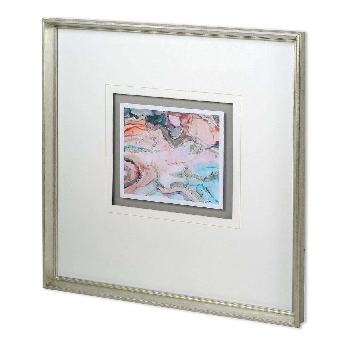 Gatineau I by Mercana Studio a Hand Embellished Textured Framed Art Print Matted under Glass by Mercana at Eve Furniture