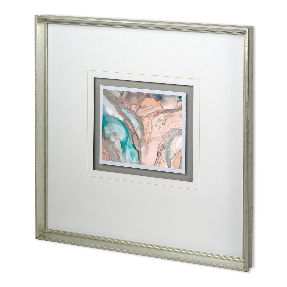 Gatineau II by Mercana Studio a Hand Embellished Textured Framed Art Print Matted under Glass by Mercana at Eve Furniture