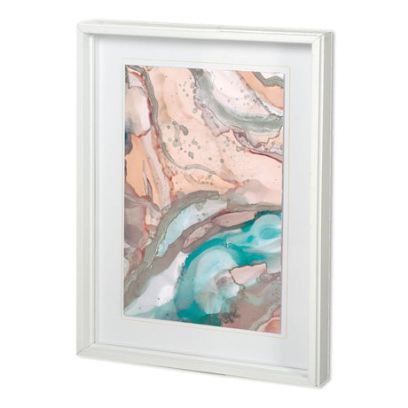 Gatineau II by Mercana Studio a Hand Embellished Textured Framed Art Print Matted under Glass by Mercana at Eve Furniture