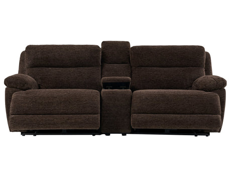 Gatlin Brown Fabric 3-Piece Power Reclining Set by Steve Silver at Eve Furniture
