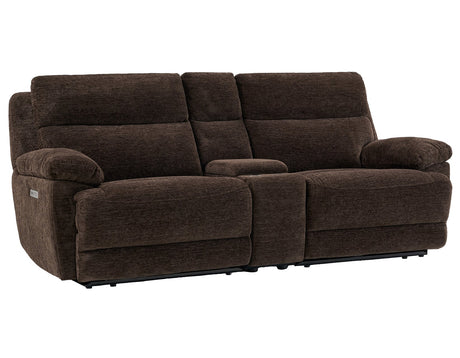 Gatlin Brown Fabric 3-Piece Power Reclining Set by Steve Silver at Eve Furniture