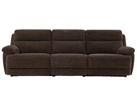 Gatlin Brown Fabric 3-Piece Power Reclining Set by Steve Silver at Eve Furniture