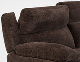 Gatlin Brown Fabric Dual-Power 3-Piece Reclining Sofa by Steve Silver at Eve Furniture