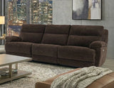 Gatlin Brown Fabric 3-Piece Power Reclining Set by Steve Silver at Eve Furniture