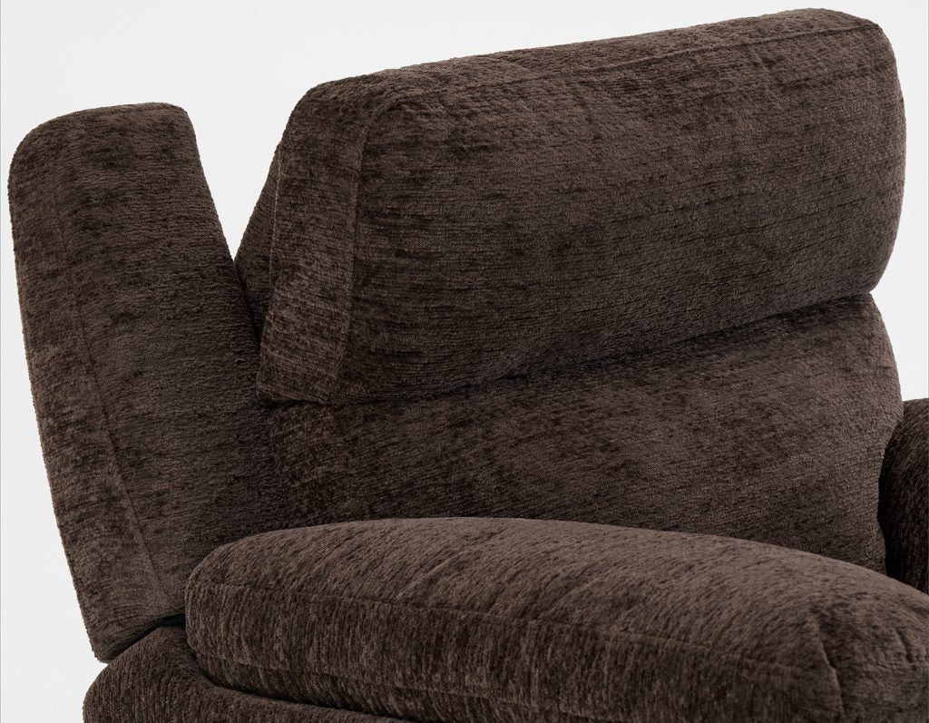 Gatlin Brown Fabric Dual-Power Recliner