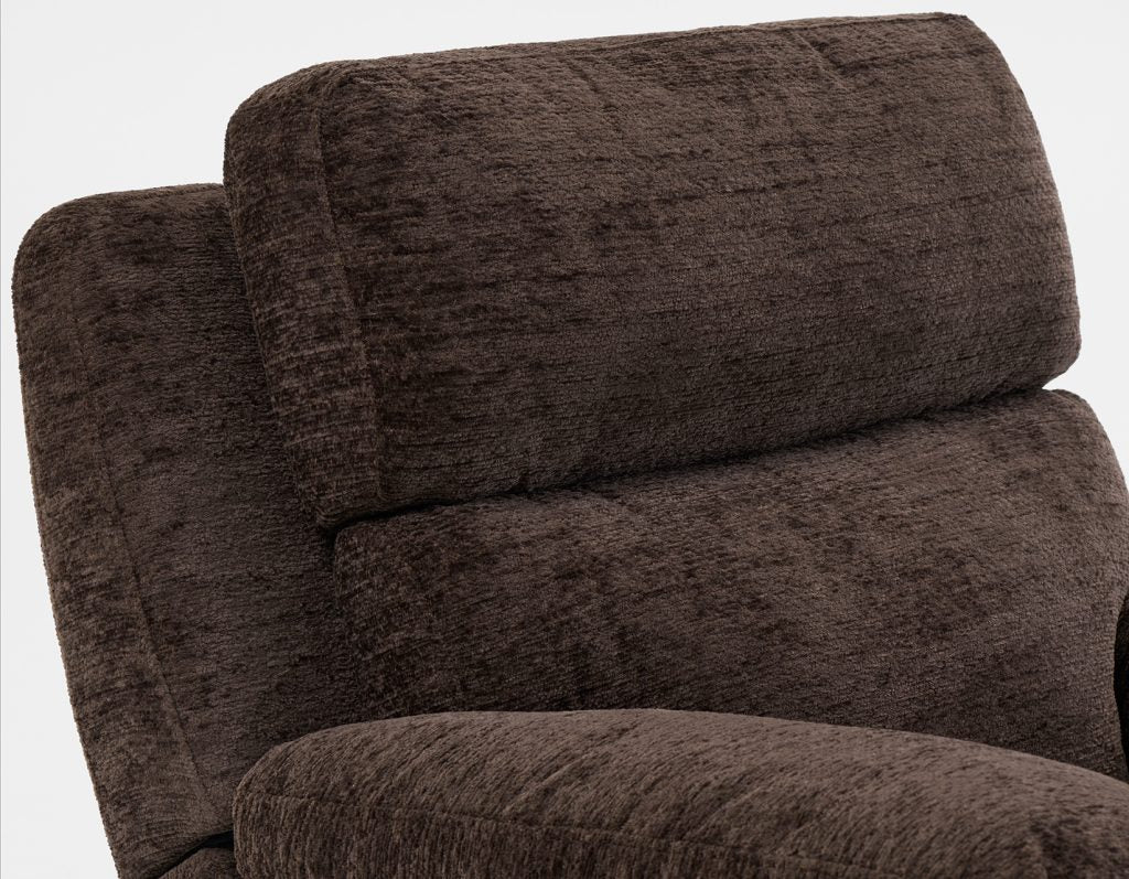 Gatlin Brown Fabric Dual-Power Recliner