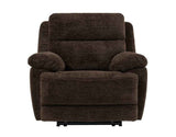 Gatlin Brown Fabric Dual-Power Recliner
