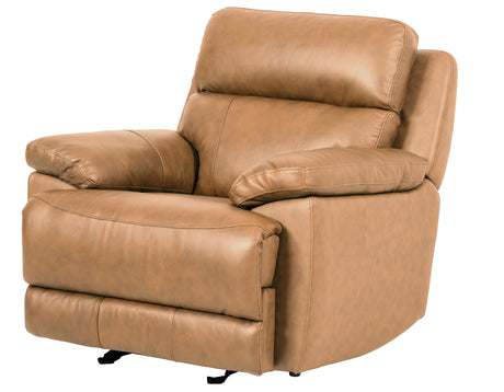 Gatlin Leather Dual-Power Recliner by Steve Silver at Eve Furniture
