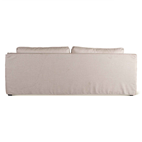 Gatsby Palladium Sofa in White Linen Slipcover by Home Trends & Design at Eve Furniture