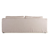 Gatsby Palladium Sofa in White Linen Slipcover by Home Trends & Design at Eve Furniture