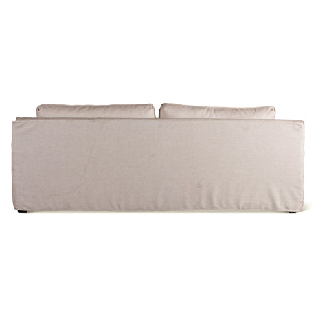 Gatsby Palladium Sofa in White Linen Slipcover by Home Trends & Design at Eve Furniture