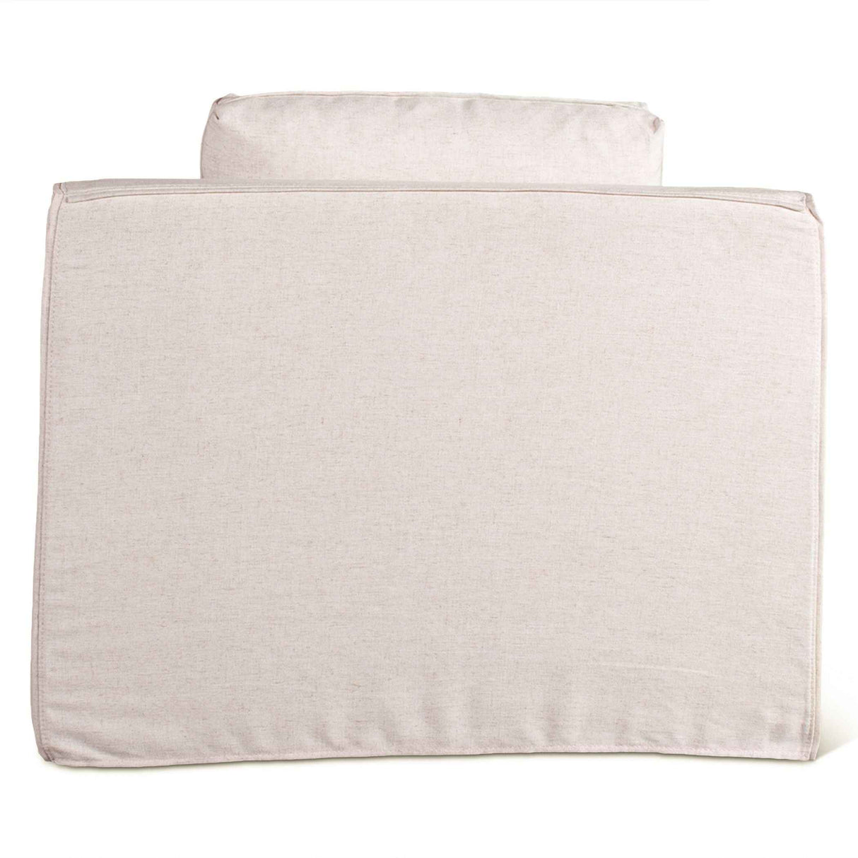 Gatsby Palladium Swivel Accent Chair in White Linen Slipcover by Home Trends & Design at Eve Furniture