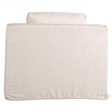 Gatsby Palladium Swivel Accent Chair in White Linen Slipcover by Home Trends & Design at Eve Furniture