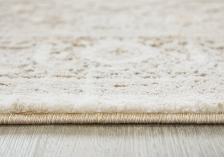Gatwell Ivory/Gray/Tan 5' x 7' Rug by Ashley at Eve Furniture