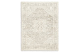 Gatwell Ivory/Gray/Tan 5' x 7' Rug by Ashley at Eve Furniture