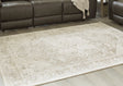 Gatwell Ivory/Gray/Tan 5' x 7' Rug by Ashley at Eve Furniture