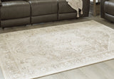 Gatwell Ivory/Gray/Tan 8' x 10' Rug by Ashley at Eve Furniture