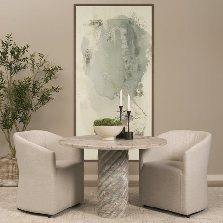 Gauge by Ira Havuka Hand-Embellished Textured Framed Canvas Artwork by Mercana at Eve Furniture