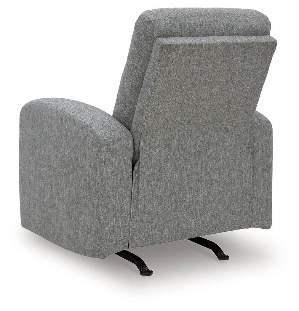 Gauntlet Sterling Recliner by Ashley at Eve Furniture