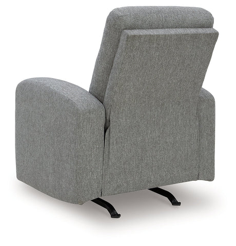 Gauntlet Sterling Recliner by Ashley at Eve Furniture