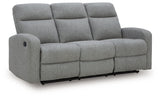 Gauntlet Sterling Reclining Living Room Set by Ashley at Eve Furniture