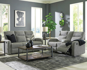 Gauntlet Sterling Reclining Living Room Set by Ashley at Eve Furniture