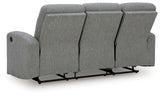 Gauntlet Sterling Manual Reclining Sofa by Ashley at Eve Furniture