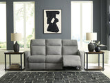 Gauntlet Sterling Manual Reclining Sofa by Ashley at Eve Furniture