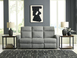 Gauntlet Sterling Manual Reclining Sofa by Ashley at Eve Furniture
