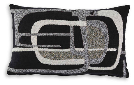 Gavrileigh Black/Gray/Ivory Pillow by Ashley at Eve Furniture