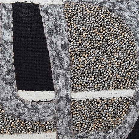 Gavrileigh Black/Gray/Ivory Pillow (Set of 4) by Ashley at Eve Furniture